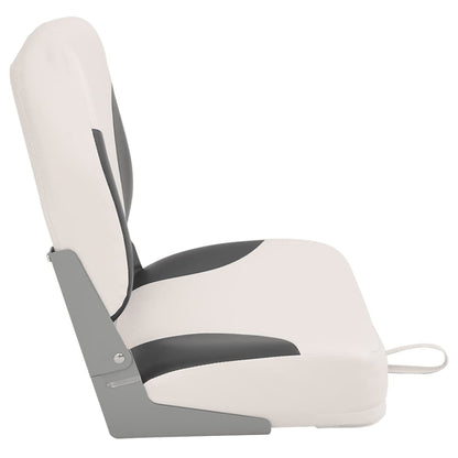 Foldable Boat Seat 2 Set Low Backrest