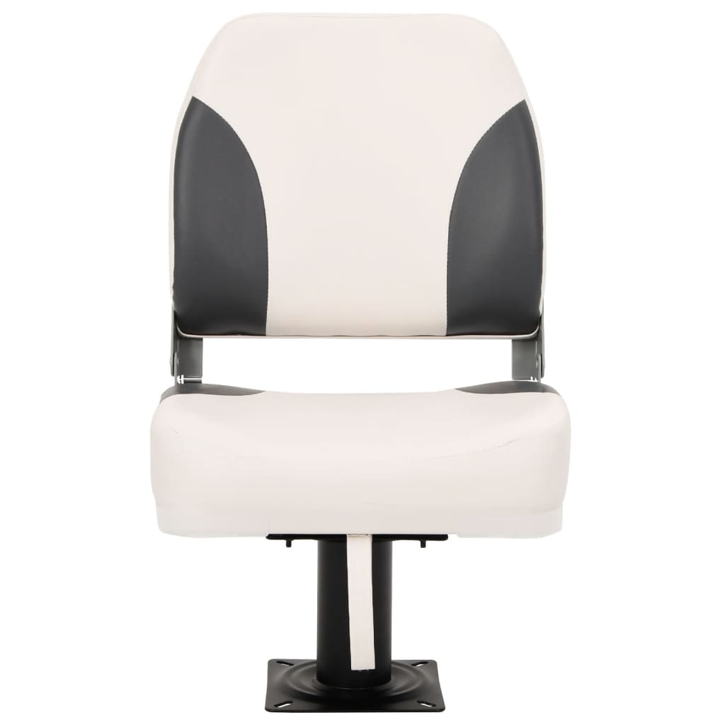 Foldable Boat Seat 2 Set Low Backrest