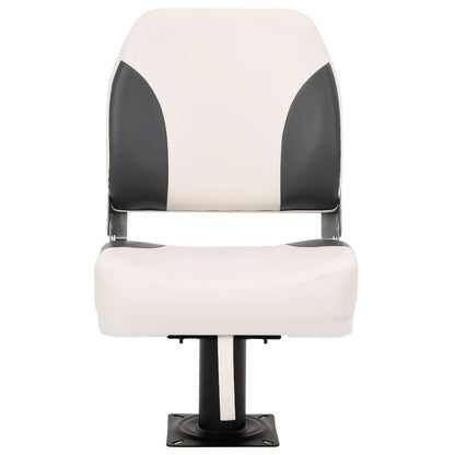 Foldable Boat Seat 2 Set Low Backrest