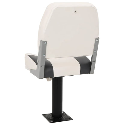 Foldable Boat Seat 2 Set Low Backrest
