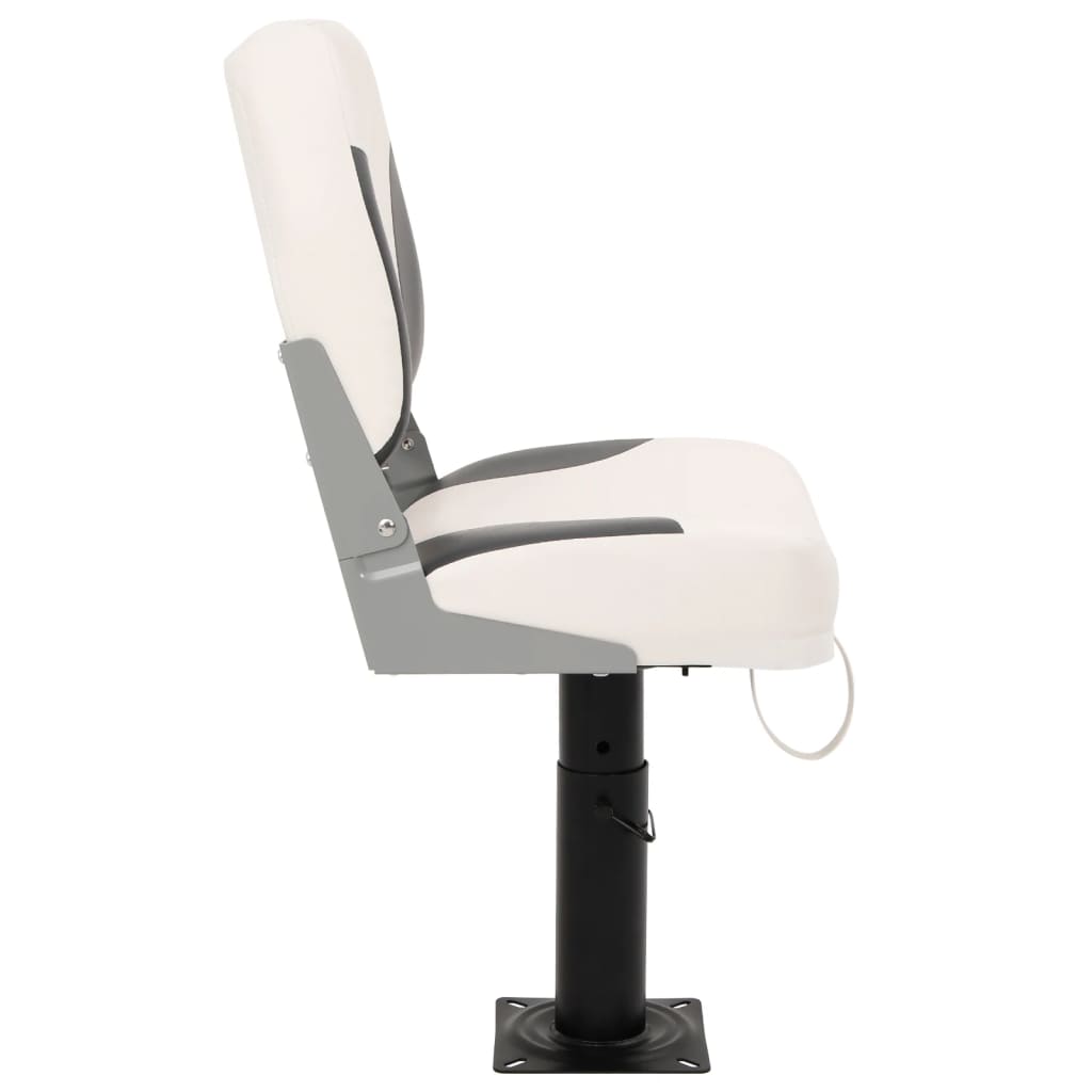 Foldable Boat Seat 2 Set Low Backrest