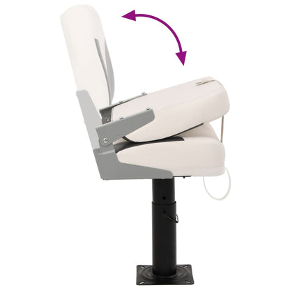 Foldable Boat Seat 2 Set Low Backrest