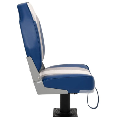 4 Piece Foldable Boat Seat Set High Backrest