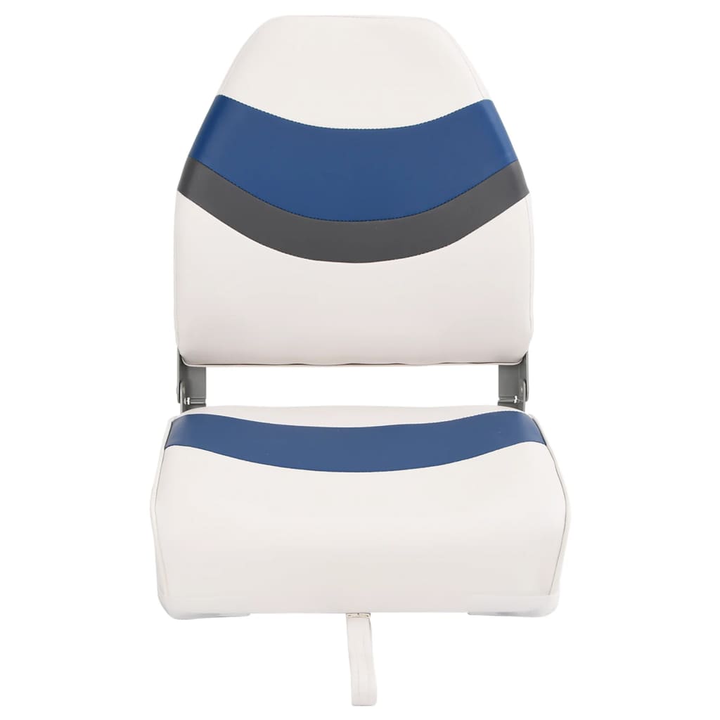 4 Piece Foldable Boat Seat Set High Backrest