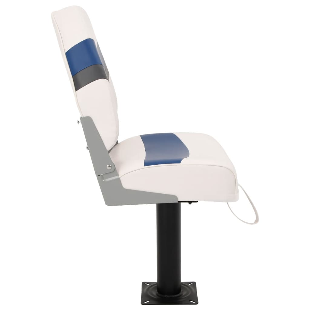 4 Piece Foldable Boat Seat Set High Backrest