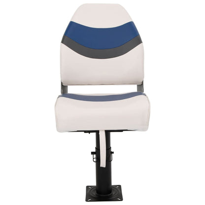 4 Piece Foldable Boat Seat Set High Backrest