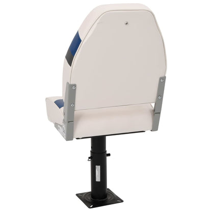4 Piece Foldable Boat Seat Set High Backrest