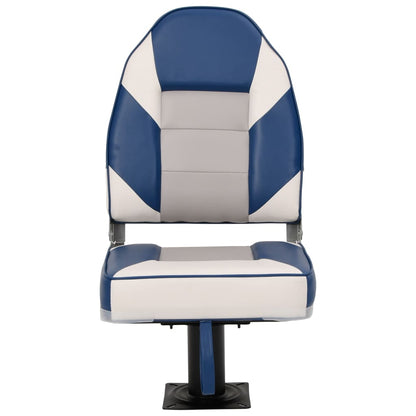 2 Piece Foldable Boat Seat Set High Backrest