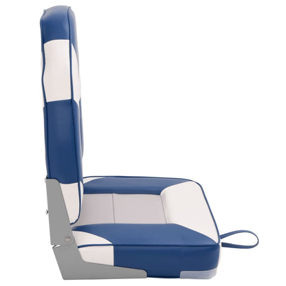 Foldable Boat Seats 2pcs with High Back 39x43x58 cm