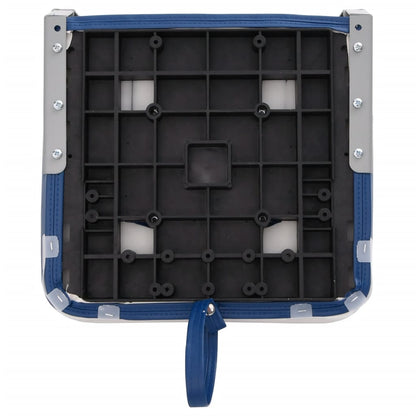 Foldable Boat Seats 2pcs with High Back 39x43x58 cm