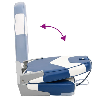 4 Piece Foldable Boat Seat Set High Backrest