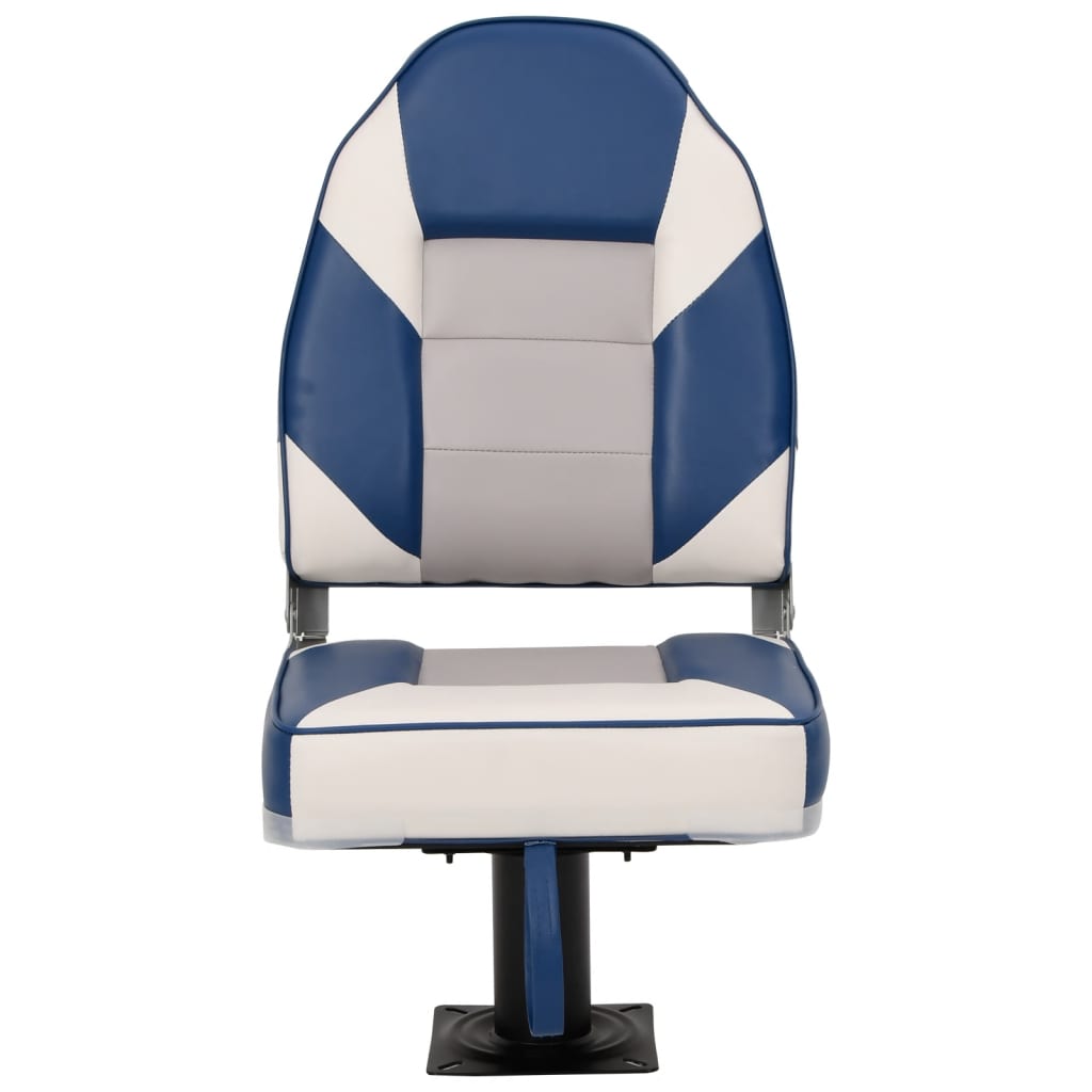 4 Piece Foldable Boat Seat Set High Backrest