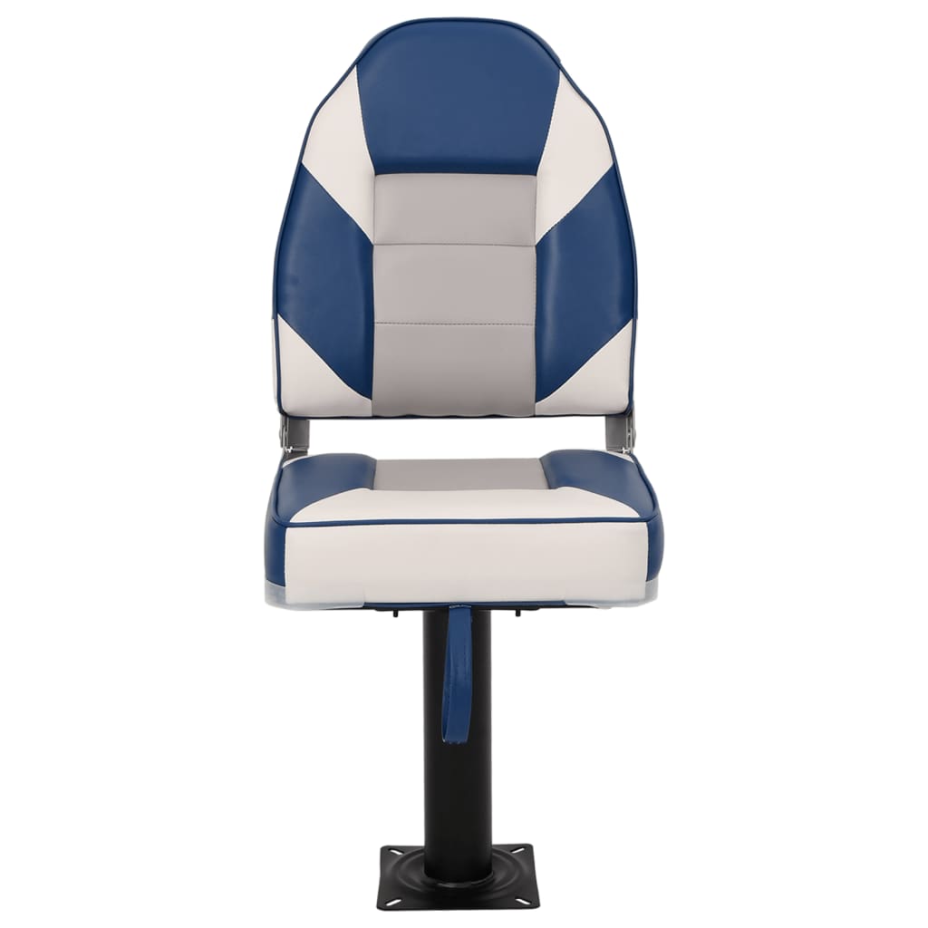 4 Piece Foldable Boat Seat Set High Backrest