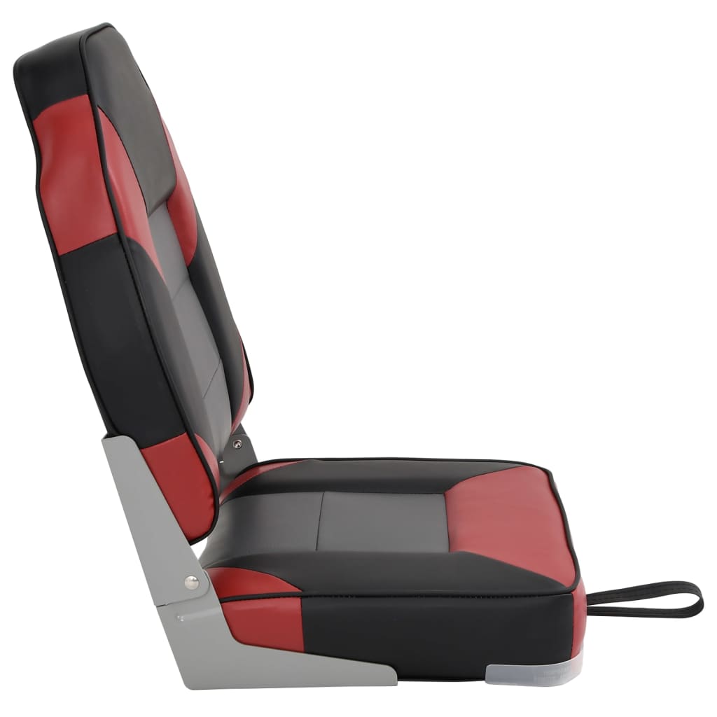 4 Piece Foldable Boat Seat Set High Backrest