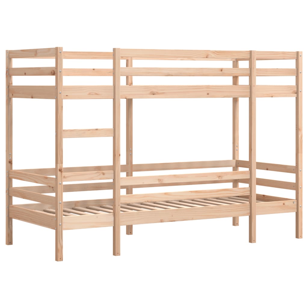 Bunk Bed without Mattress 80x200 cm Solid Wood Pine