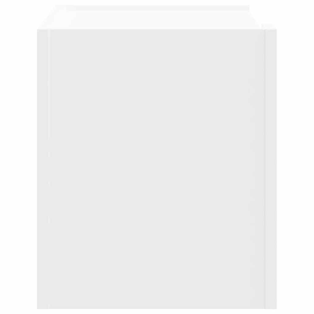 Wall-mounted Bedside Cabinets 2 pcs White 45x30x35 cm