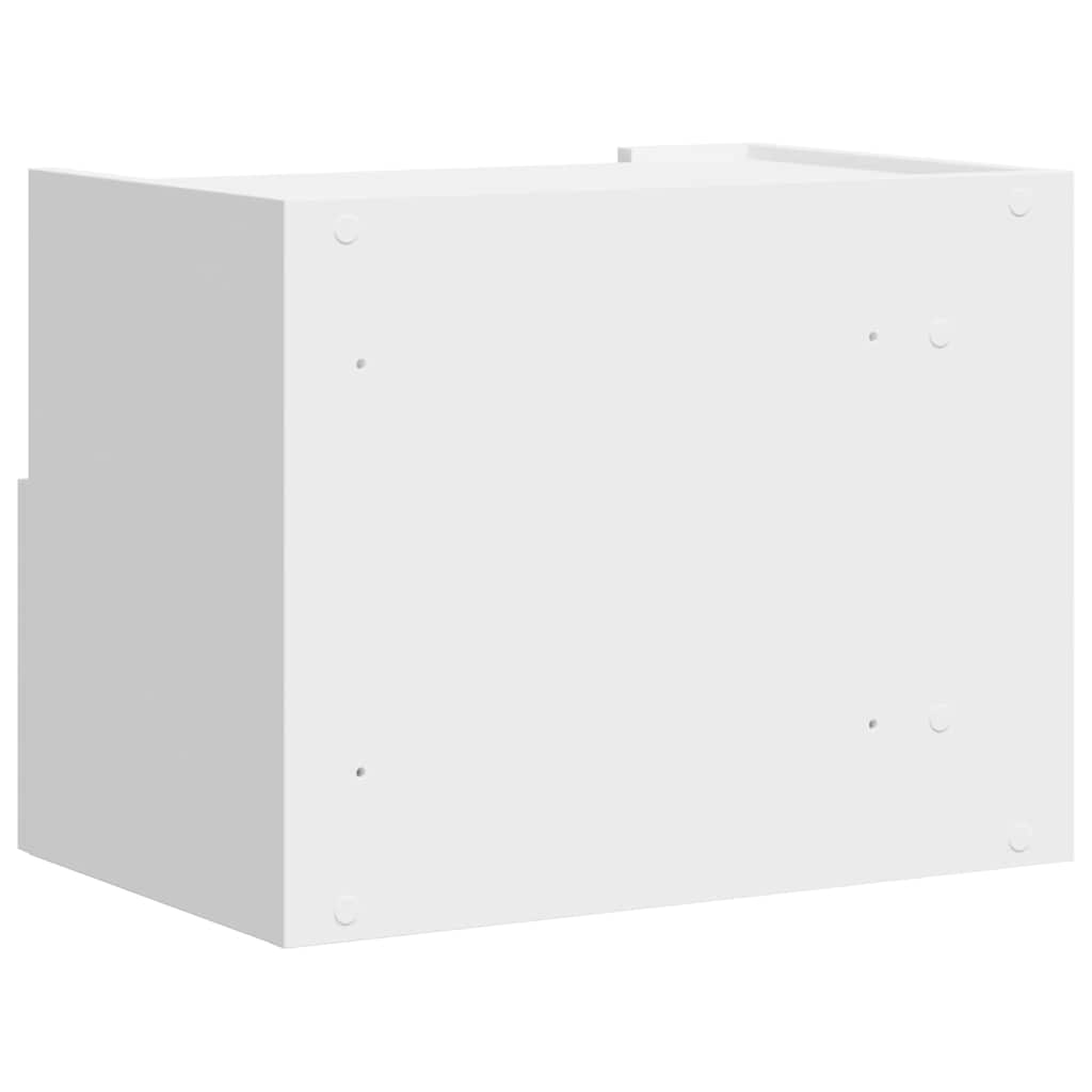 Wall-mounted Bedside Cabinets 2 pcs White 45x30x35 cm