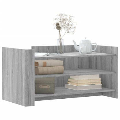 Coffee Table Grey Sonoma 100x50x50 cm Engineered Wood