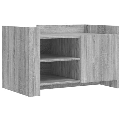 Coffee Table Grey Sonoma 80x50x50 cm Engineered Wood