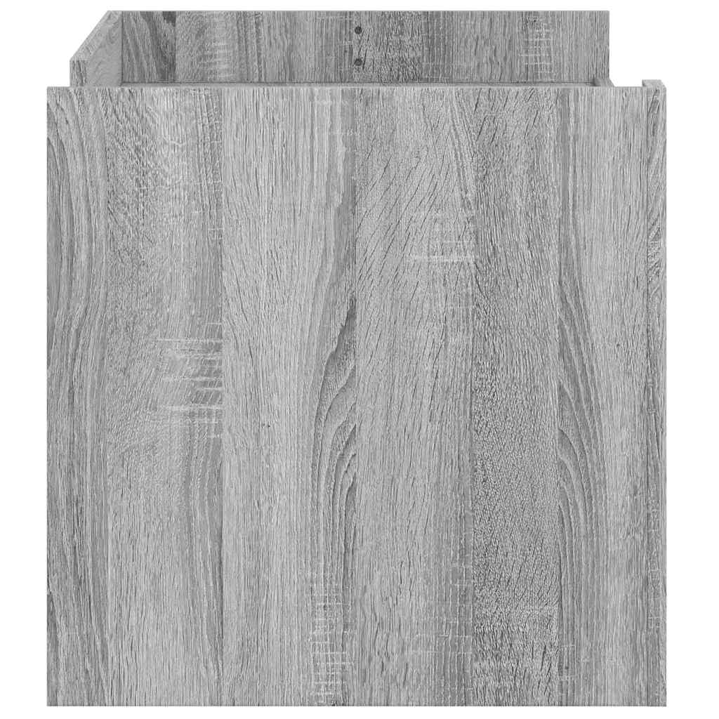 Coffee Table Grey Sonoma 100x50x50 cm Engineered Wood