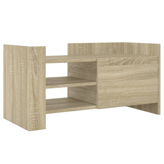 TV Cabinet Sonoma Oak 80x35x40 cm Engineered Wood