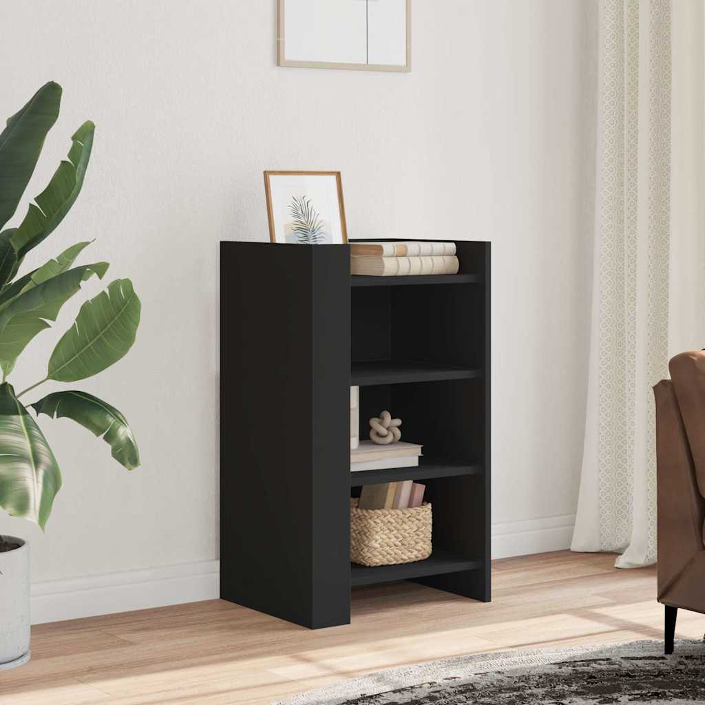 Sideboard Black 45x35x75 cm Engineered Wood