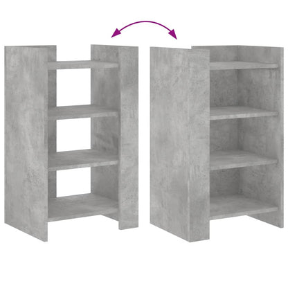 Sideboard Concrete Grey 45x35x75 cm Engineered Wood
