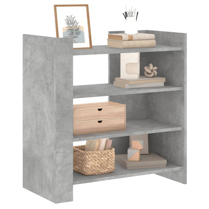 Sideboard Concrete Grey 73.5x35x75 cm Engineered Wood
