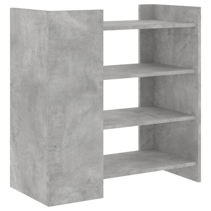 Sideboard Concrete Grey 73.5x35x75 cm Engineered Wood
