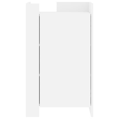 Sideboard White 45x35x75 cm Engineered Wood