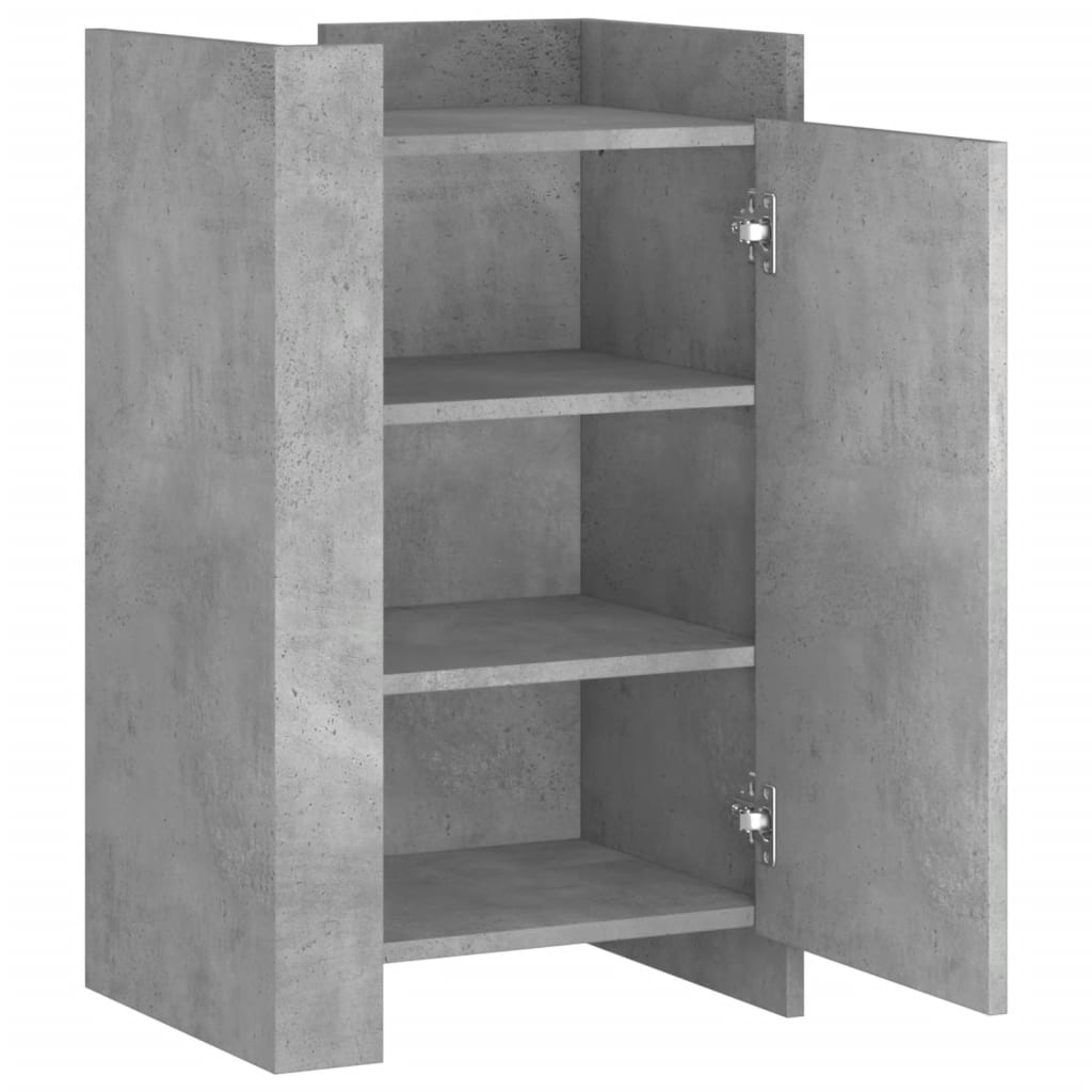 Sideboard Concrete Grey 45x35x75 cm Engineered Wood