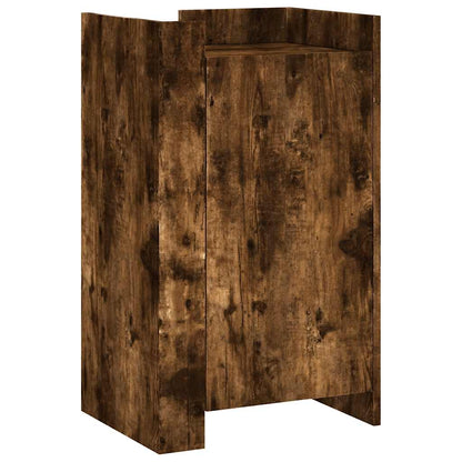 Sideboard Smoked Oak 45x35x75 cm Engineered Wood