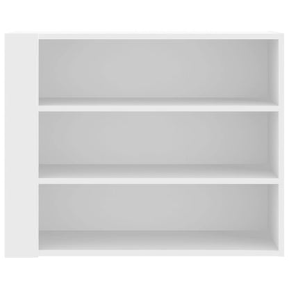 Wall Cabinet White 75x35x60 cm Engineered Wood