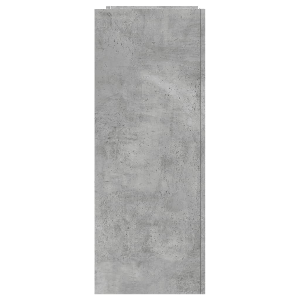 Console Table Concrete Grey 100x35x90 cm Engineered Wood