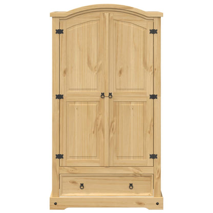 Wardrobe Corona 102x52x186 cm Solid Wood Pine