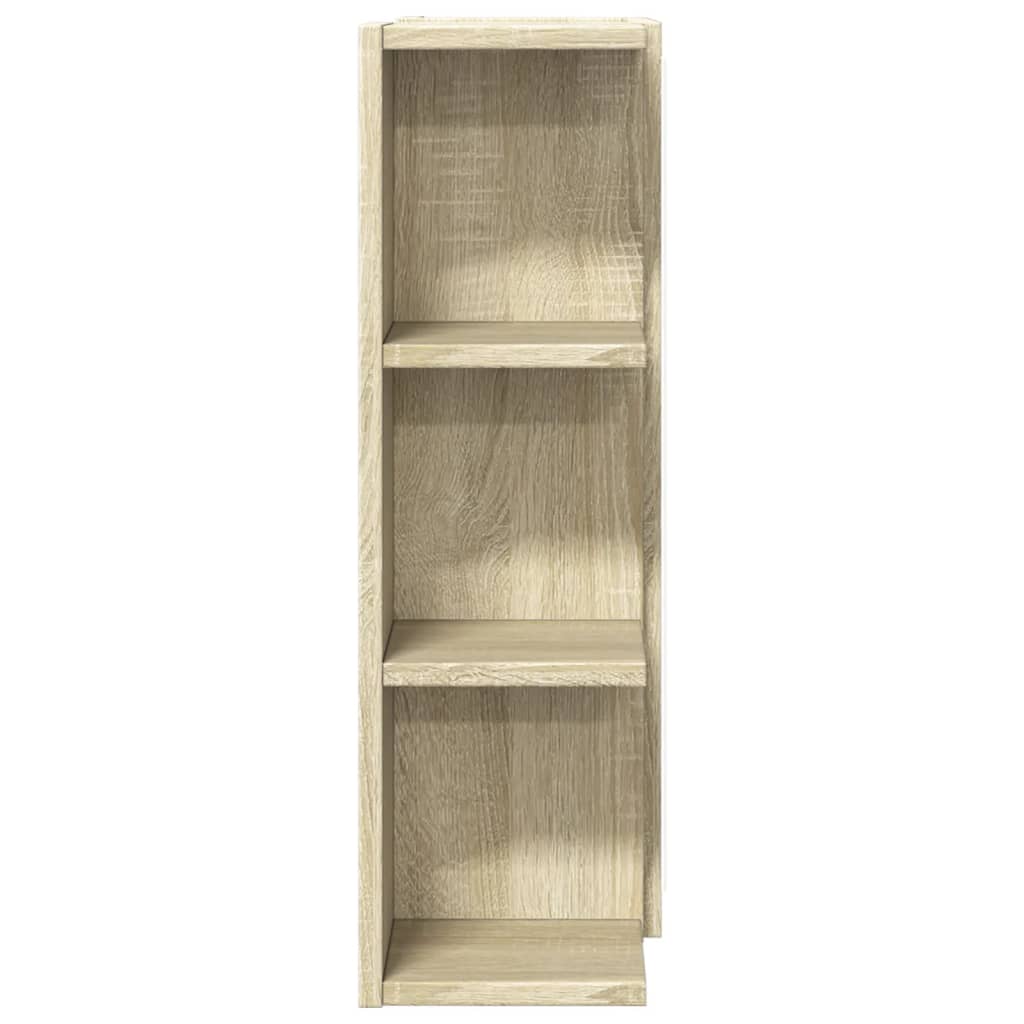 Bathroom Mirror Cabinet Sonoma Oak 80x20.5x64cm Engineered Wood