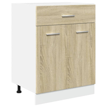 Drawer Bottom Cabinet "Lyon" Sonoma Oak 60x46x81.5 cm