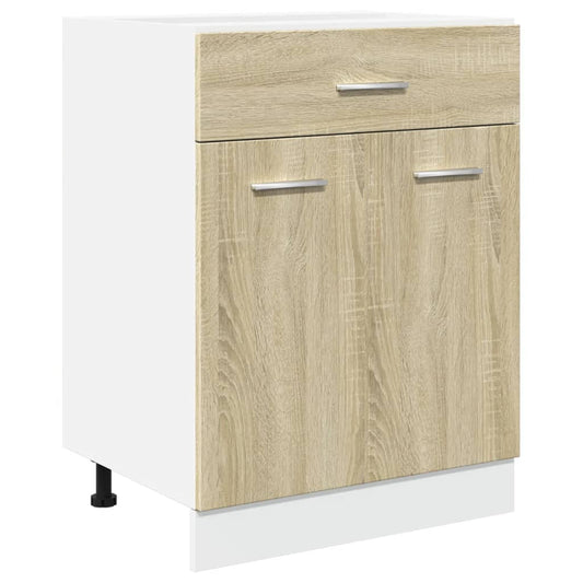 Drawer Bottom Cabinet "Lyon" Sonoma Oak 60x46x81.5 cm