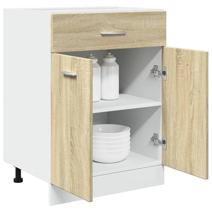 Drawer Bottom Cabinet "Lyon" Sonoma Oak 60x46x81.5 cm