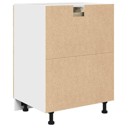 Drawer Bottom Cabinet "Lyon" Sonoma Oak 60x46x81.5 cm
