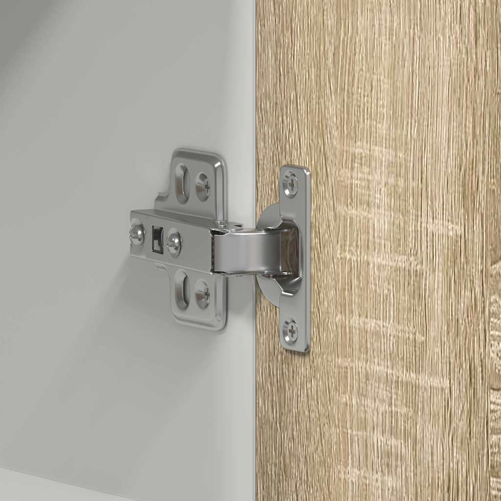 Hanging Cabinet "Lyon" Sonoma Oak 60x31x60 cm Engineered Wood
