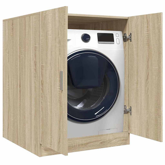 Washing Machine Cabinet Sonoma Oak 70,5x71,5x91,5 cm