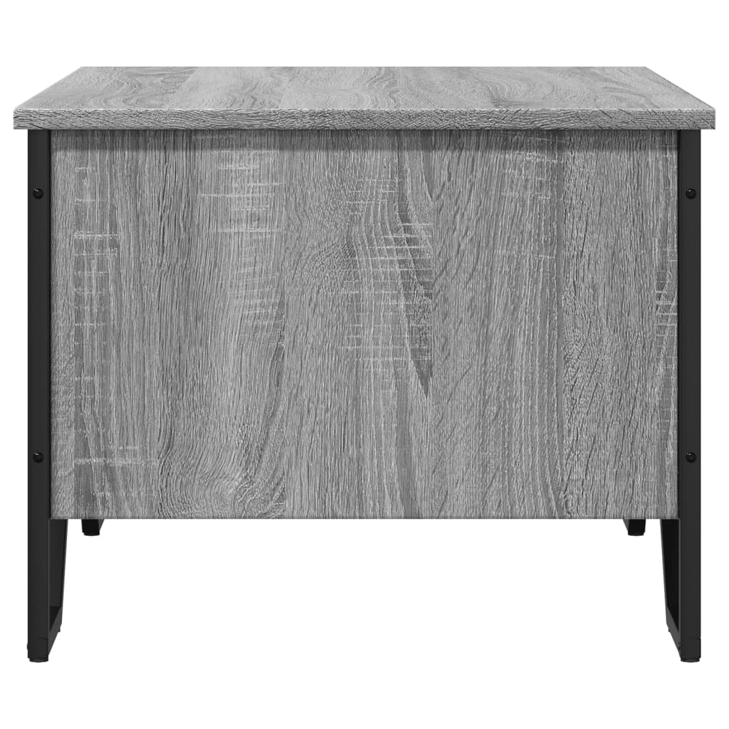 Coffee Table Grey Sonoma 75x51x40 cm Engineered Wood