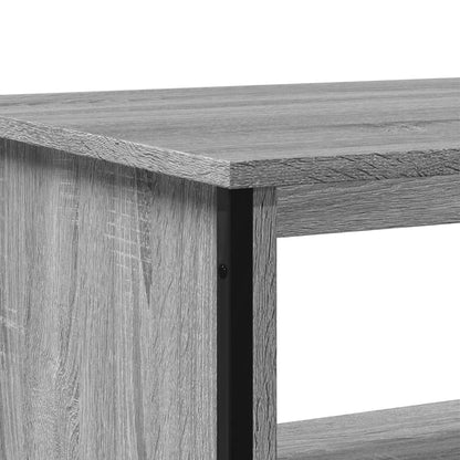 Coffee Table Grey Sonoma 75x51x40 cm Engineered Wood