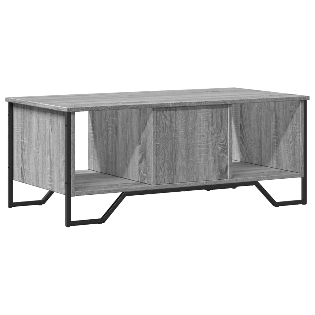 Coffee Table Grey Sonoma 100x51x40 cm Engineered Wood