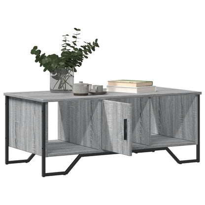 Coffee Table Grey Sonoma 100x51x40 cm Engineered Wood