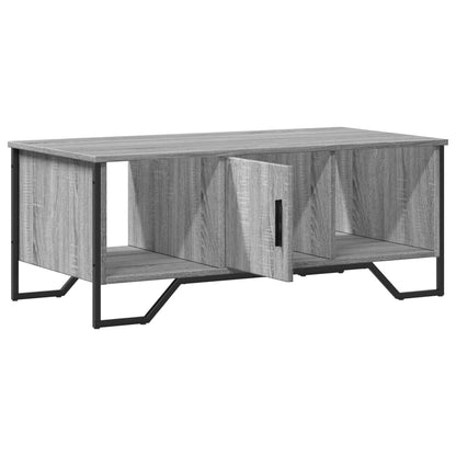 Coffee Table Grey Sonoma 100x51x40 cm Engineered Wood