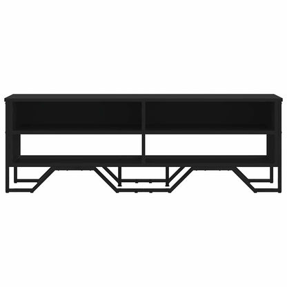 TV Cabinet Black 122x34x41 cm Engineered Wood