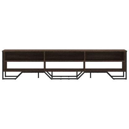 TV Cabinet Brown Oak 180x34x41 cm Engineered Wood