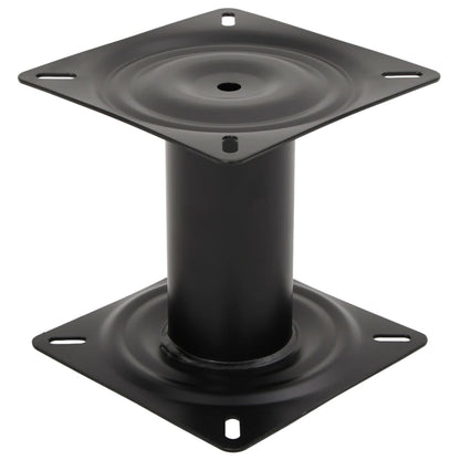 Boat Seat Pedestal Black 18 cm Steel
